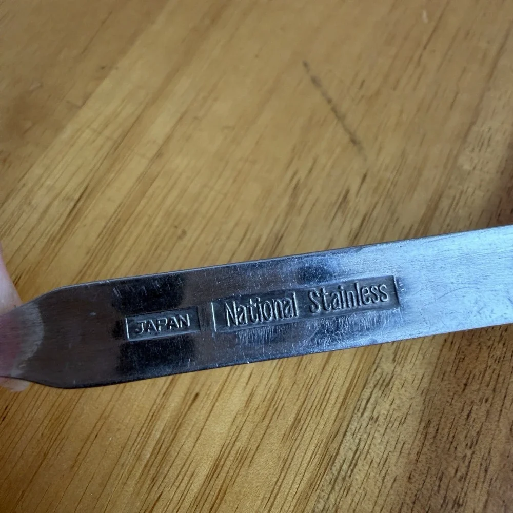 Korea National Stainless‎ Steel Castellano Floral Spoon Replacement Dining